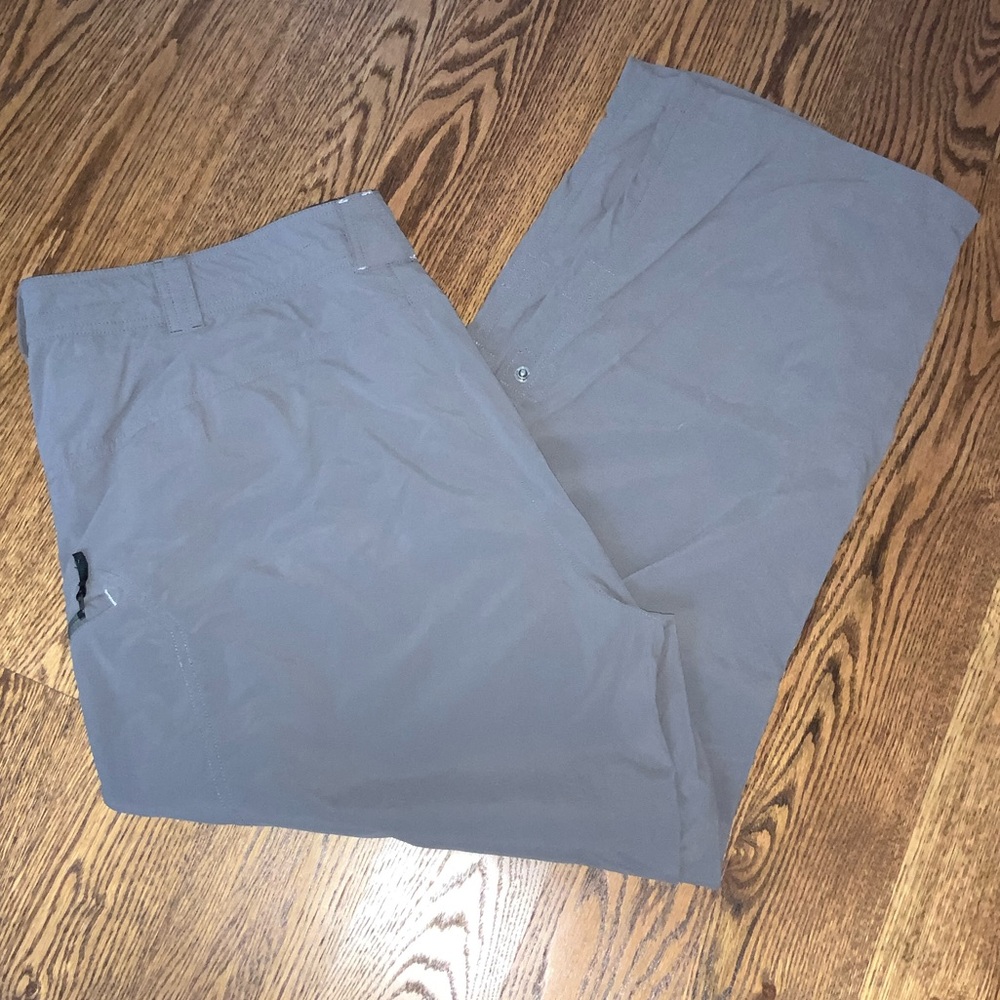 Exofficio Nomad Travel Convertable Straight Leg Pants Women’s 18 Gray UPF 30+ - Picture 9 of 9